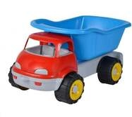 Sandfahrzeug LKW Kipper rot/blau