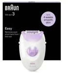Braun Silk-epil 3-000 Epilierer Wei&szlig;/Violett