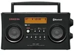 Sangean DPR-26 BT Kofferradio DAB+, UKW AUX, Bluetooth&reg; Akku-Ladefunktion Schwarz