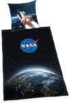 Herding 4493604050 - NASA Weltraum, Bettw&auml;sche-Set, Baumwolle, 80x80/135x200 cm