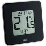 TFA Dostmann Style Thermo-/Hygrometer Schwarz 30.5021.01