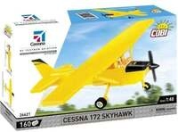 COBI 26621 - Cessna 172 Skyhawk-Yellow, Ma&szlig;stab 1:48, Bausatz, 160...