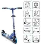 SIX DEGREES Alu Scooter Junior 145 blau