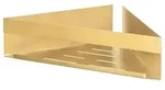 Turbo-Loc&reg; Eckablage Mod. Genova Gold Matt, befestigen ohne Bohren mit