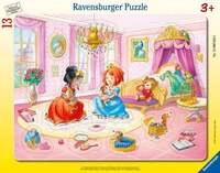 Kinderpuzzle 13 Teile - Im Prinzessinnenschloss