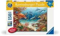 Kinderpuzzle 150 XXL Teile - Wieso? Weshalb? Warum? Meerestiere am Korallenriff