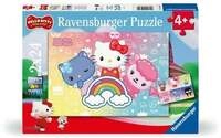 Kinderpuzzle 2x24 Teile - Hello Kitty - Die besten Freunde