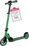 HUDORA 14470 - Scooter Up 145 Junior, pine/grass gr&uuml;n, Alu-Cityroller ab 3 Jahren