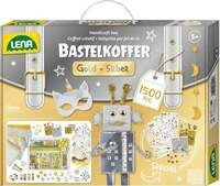 Bastelkoffer Gold & Silber, Faltschachtel
