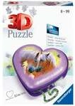 3D Puzzle Ravensburger Herzschatulle Pferde 54 Teile