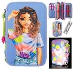 TOPModel 3 Fach Federtasche FLASH