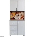 HTI-Living HTI-Living K&uuml;chenbuffet 3 Schubladen Blanca Bistro