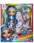 Classic Rainbow Fashion Doll- Skyler (blue)