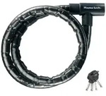 Master Lock 8115EURDPS Kabelschloss Schwarz Schl&uuml;sselschloss