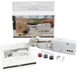 Creativ Company Handn&auml;hger&auml;t, H 6,7 cm, L 20,5 cm, B 3,5 cm, Wei&szlig;, 1 Stk