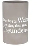 R&auml;der Flaschenk&uuml;hler "Der beste Wein", D: 13,5cm