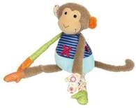 sigikid 42836 - Affe Patchwork Sweety Kinderbunt