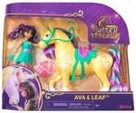Unicorn Academy Ava und Einhorn Leaf Set - ca. 12 cm