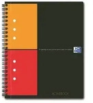 OXFORD International Activebook A5+, kariert 5 mm, 80 Blatt, 80 g/m2, 10fach gelocht,