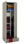 Holz Besenschrank Staubsauger Putzschrank Vandol S
