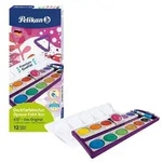 Pelikan Deckfarbkasten K12 mit Deckwei&szlig; violett Faltschachtel