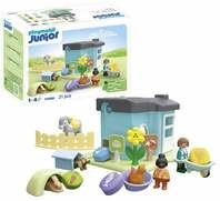 71690 JUNIOR Tierpension mit Futterspender