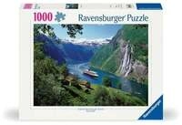 Erwachsenenpuzzle 1000 Teile - Norwegischer Fjord