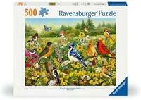Erwachsenenpuzzle 500 Teile - Vogelwiese
