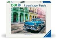 Erwachsenenpuzzle 1500 Teile - Cuba Cars
