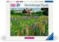 Erwachsenenpuzzle 500 Teile - Bauernhof in Schweden