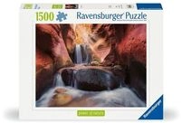 Erwachsenenpuzzle Power of Nature 1500 Teile - Der Wasserfall im Red Canyon