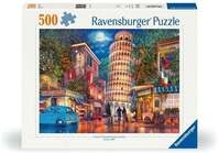 Erwachsenenpuzzle 500 Teile - Abends in Pisa