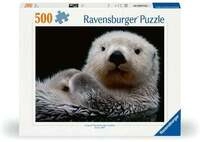 Erwachsenenpuzzle 500 Teile - S&uuml;&szlig;er kleiner Otter
