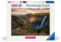 Erwachsenenpuzzle 1000 Teile - Haifoss auf Island