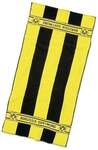 BVB 1680100 - BVB-Duschtuch mit Streifen, Handtuch, 140x70cm, Borussia Dortmund 09