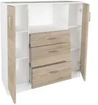 K&uuml;chenschrank Kommode Buffet Mikrowelle Esilo