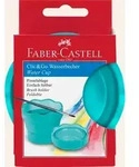 Faber-Castell Wasserbecher Clic&Go t&uuml;rkis