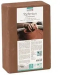 T&ouml;pferton 5kg terracotta unschamottiert