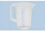 H&uuml;nersdorff 936000 Messbecher 1000 ml Polypropolene (PP)