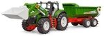 Bruder ROADMAX Traktor mit Frontlader und Kippanh&auml;nger Fertigmodell Landwirtschafts