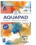 Aquarellblock Goldline Aquapad A5 geleimt, 70 Blatt wei&szlig; 300g, mittlere K&ouml;rnung