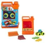 Hot Wheels Monster Trucks Stunt N' Go Fossil Fuel Playset (EC)