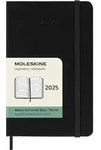 Moleskine 12 Month 25 Weekly Horizont. Pocket Geb Black