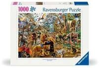 Erwachsenenpuzzle 1000 Teile - Chaos in der Galerie