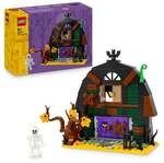 LEGO 40721 Halloween-Scheune, Spielzeug mit Skelett Minifigur