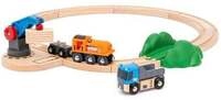 BRIO World - Starterset G&uuml;terzug mit Kran A