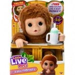 Little Live Pets My Baby Monkey: Interaktiver Spielzeugaffe Mango mit &uuml;ber 50