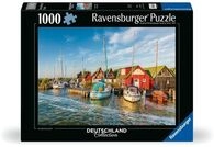 Erwachsenenpuzzle 1000 Teile - Romantische Hafenwelt von Ahrenshoop