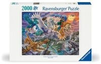 Erwachsenenpuzzle 2000 Teile - Auf dem Pegasus durch die L&uuml;fte