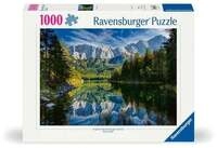 Erwachsenenpuzzle 1000 Teile - Eibsee mit Wettersteingebirge und Zugspitze